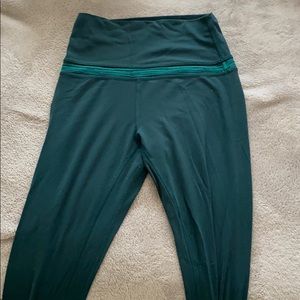 Lulu lemon green align leggins